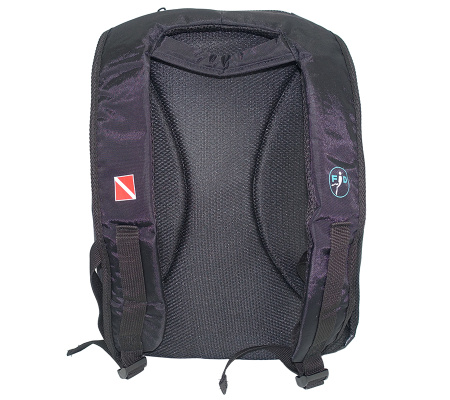 Рюкзак FanDiver, 24 л (черный (с бирюзовой отделкой); 33 x 43 x 17 см, 24 л.)